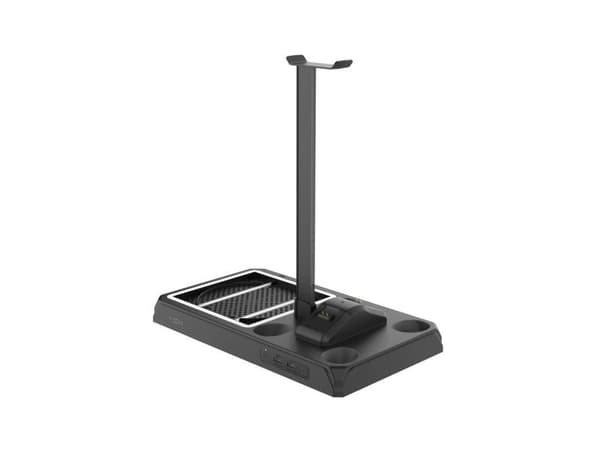 FIXED - Laddningsställ - 1 A - 2 utdatakontakter (2 x USB) - svart
