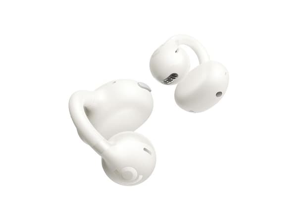 Baseus Bass BC1 øretelefoner med klips - hvit