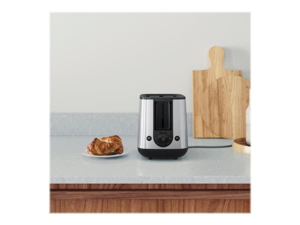 Electrolux Create 3 E3T1-3ST - Brødrister - 2 skive - 2 Spor - rustfritt stål