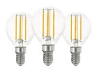 EGLO E14 P45 7W 806LM 2700K KLAR 3 ST