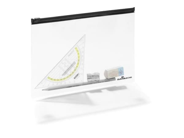 Durable 248001, Svart, Transparent, 5 styck