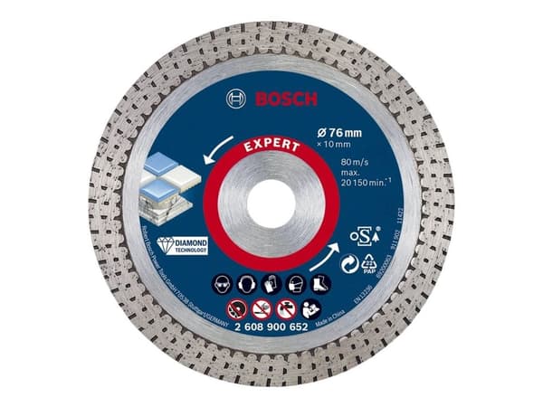 Bosch DIAMANTSKÆRESKIVE HARDCERAMIC 76mm