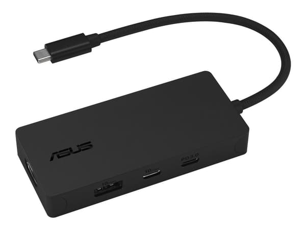 ASUS DC110 - Dokkingstasjon - USB-C - HDMI, DP, USB-C - 1GbE