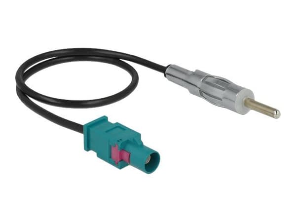 DeLOCK 85720, Liitäntäkaapeli, Musta, 0,32 m, 1 kpl