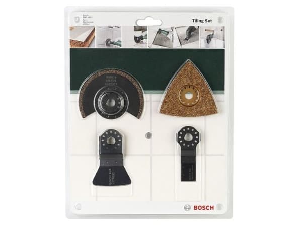 Bosch - Tilbehørssett for multiverktøy - 4 deler