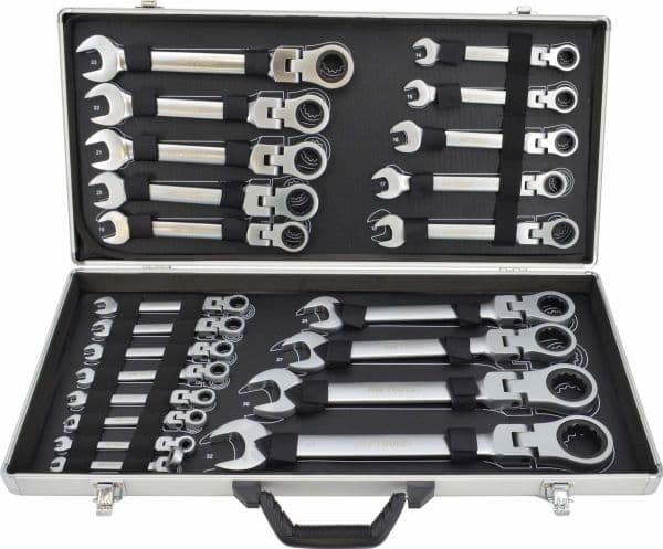 AWTOOLS FLAT WRENCH SET 22pcs.6-32 CASE