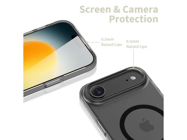 Tech-Protect MagFlex MagSafe-deksel til iPhone 17 Air - matt svart