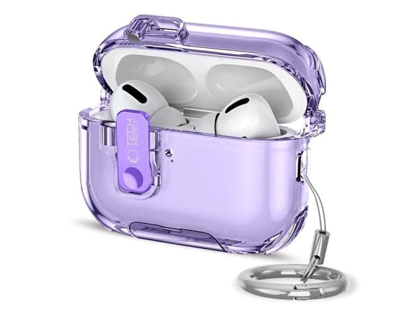 4-pack TECH-PROTECT BOUNCE PRO för Apple AirPods Pro 3 lavender