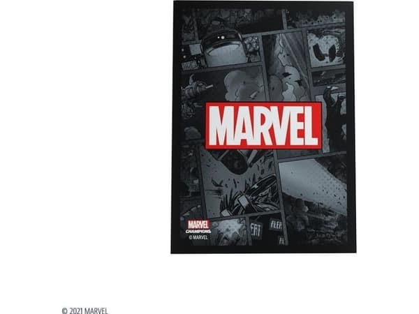 GameGenic Marvel Champions Sleeves Marvel Black