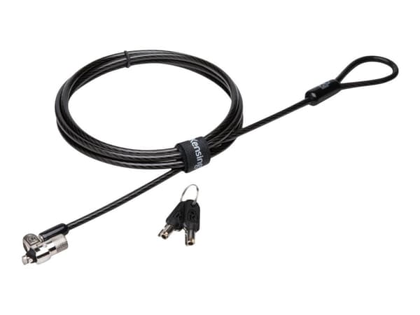 Kensington MicroSaver 2.0 Keyed Laptop Lock - Sikkerhetskabel - sølv - 1.83 m