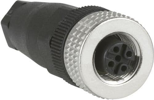 Stik M12 4P lige IP67 PG7 PG7