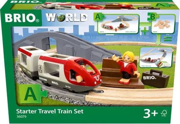 BRIO 36079 Starter Travel Train Set