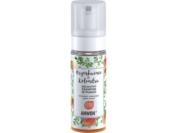 Peach & Coriander Shampoo Foam for Dry & Sensitive Scalp