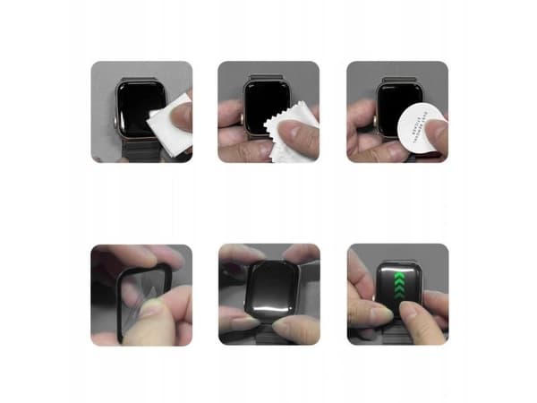 Hofi Tech-Protect Glass Flex+ för Garmin Venu 4 41 mm Black [2-pack]