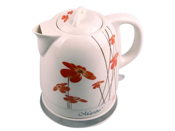 Maestro vattenkokare MR-066 – Röda blommor/Vit