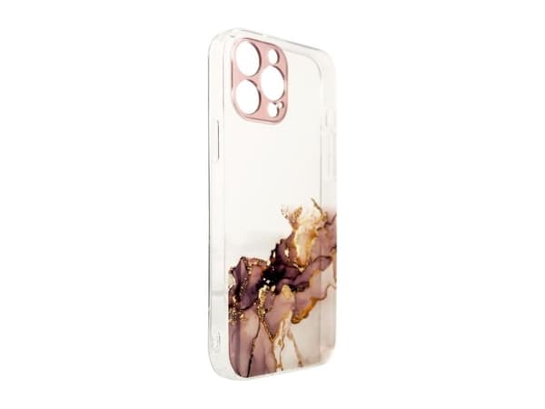 Marmorfutteral til Xiaomi Redmi Note 11 Gel Cover marmorbrun