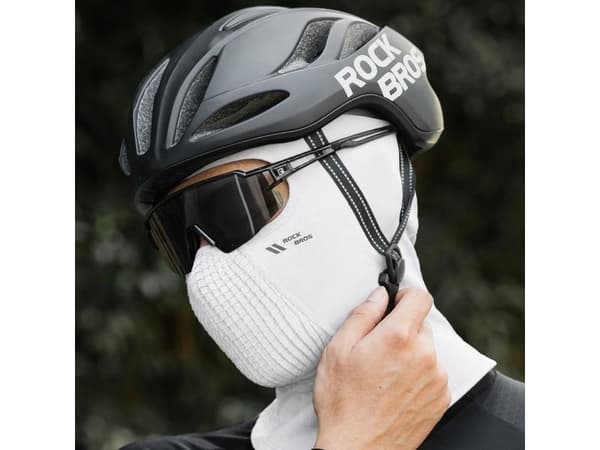 Rockbros sykkelhodeplagg LF25699 polar - hvit