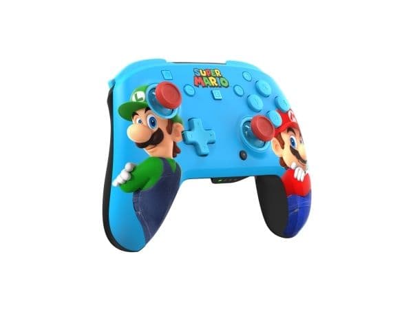 Turtle Beach Rematch trådløs gamingkontroller Mario & Luigi til Nintendo Switch 2 RGB