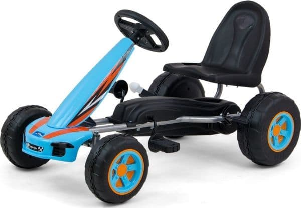 Milly Mally gokart for barn VIPER med justerbart sete