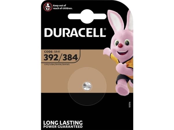 Duracell 384/392 - Batteri SR41 - sølvoksid - 45 mAh