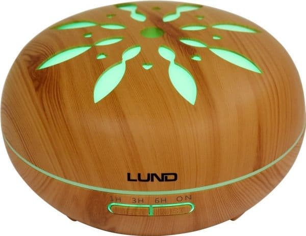 LUND Air HydroSurfer-diffusor 500 ml mörkt trä med pilot