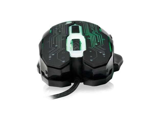 LogiLink ID0137, Ambidextrous, Optisk, USB Typ-A, 2400 dpi, Sortera