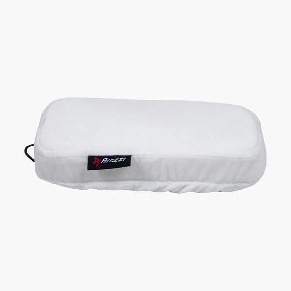 Arozzi - Memory Foam Armrest Pads - White