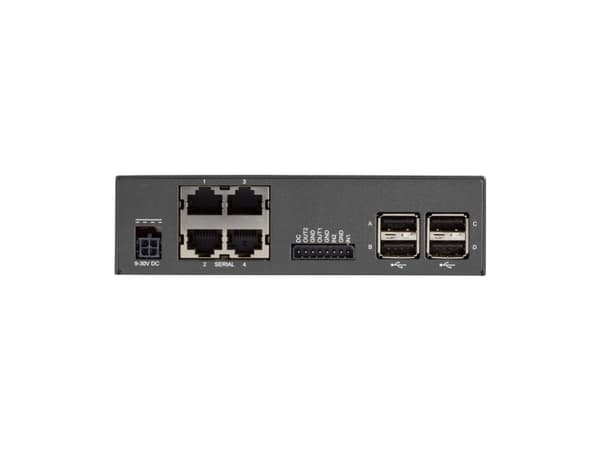 Black Box LES1600 Series LES1604A - Konsol server - 4 porter - RS-232