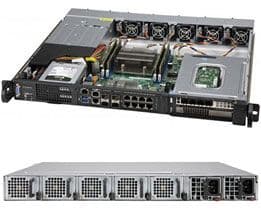 Supermicro SYS-1019D-4C-RAN13TP+, D-2123IT, DDR4-SDRAM, 800 W, Rack (1U)