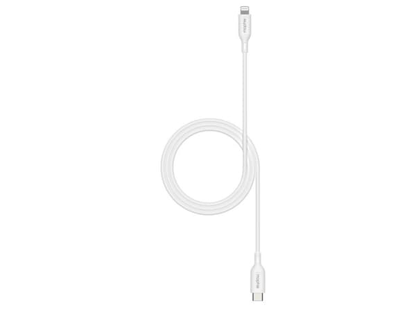 mophie Essentials USB-C till Lightning 1 m vit