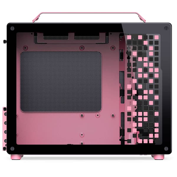 Jonsplus MATX Handle Case Z20 - Black-Pink - chassi - Micro/Mini/Flex-ATX (Z20 BLACK-PINK)
