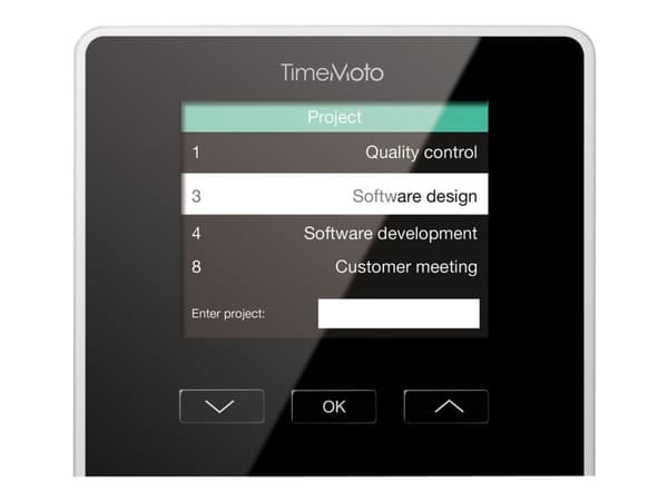 Safescan TimeMoto TM-616 - Tidsstämplingssystem med RFID-sensor