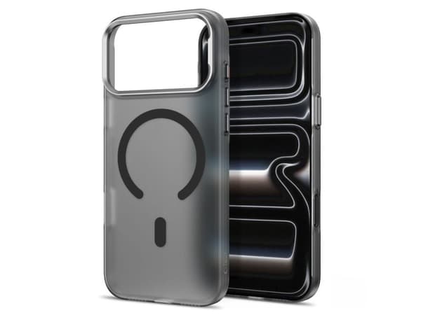 Tech-Protect MagZero MagSafe Case for iPhone 17 Pro Max / 18 Pro Mac - Translucent Matte Black