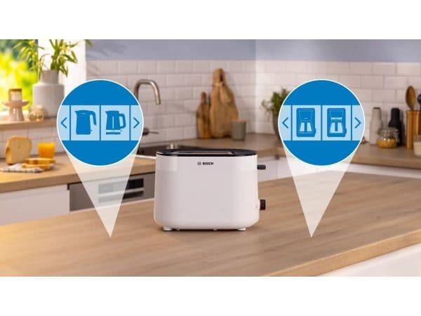 Bosch TAT2M121, Kompakt brödrost