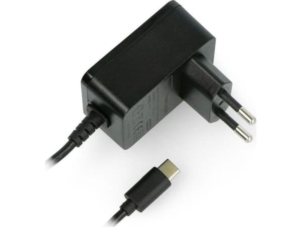 JustPi virtalähde Raspberry Pi 4B:lle (SHR-14516)