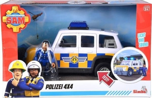 Simba Stryker Sam Jeep politimann figur Malcolm!