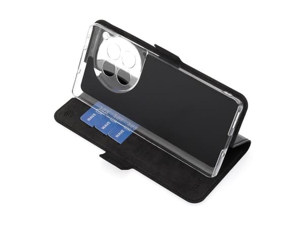 Wave BookCase, OnePlus 12R, svart