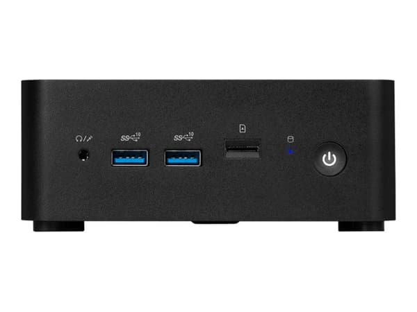 MSI Cubi NUC 1M-012BEU, 0.84L sized PC, Mini PC barebone, Intel SoC, DDR5-SDRAM, M.2, 120 W