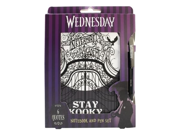 Wednesday anteckningsbok-set