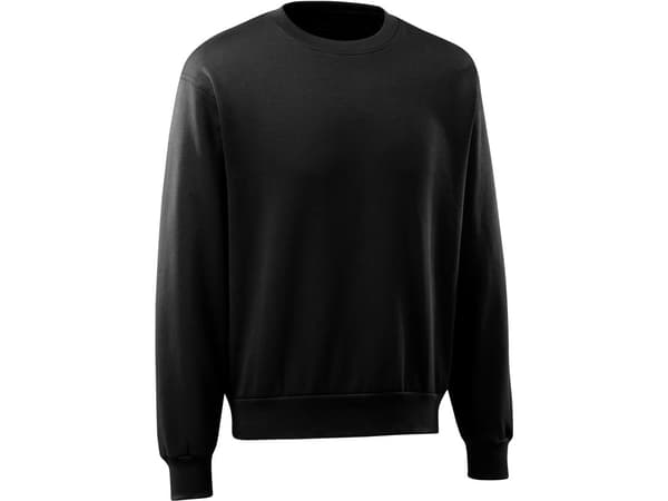 MASCOT 51580-966-90-L, Skjorte, Mann, Sort, L, Bomull, Polyester, 5%