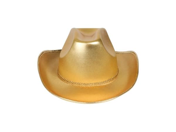Kultainen cowboy-hattu