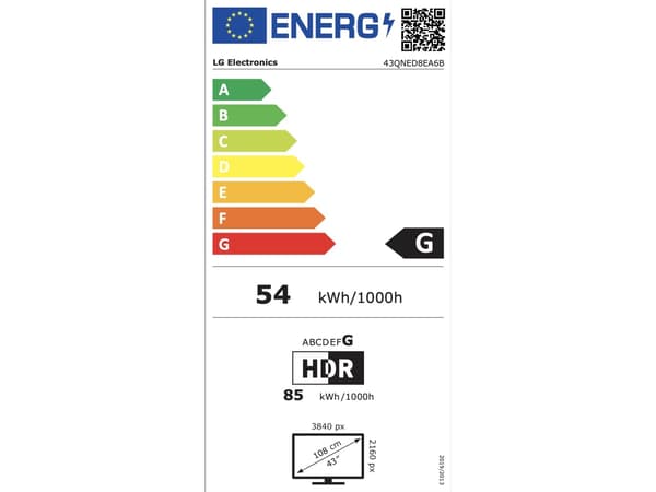 LG 43QNED8EA6B 4K Smart-TV