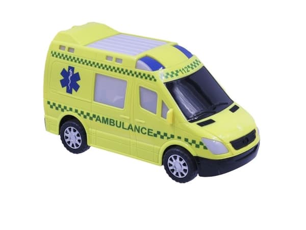 Ambulance bump n' go m/lys og lyd