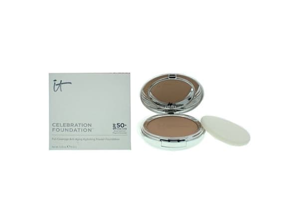 It Cosmetics Celebration Compact Foundation Rich, SPF50+, 9 g