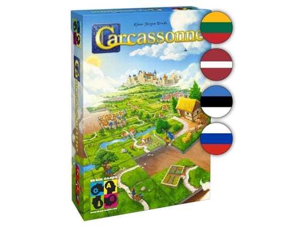 Brain Games Carcassonne Baltic brädspel