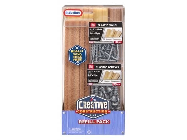 LT Creative byggset i trä, spik och skruvar