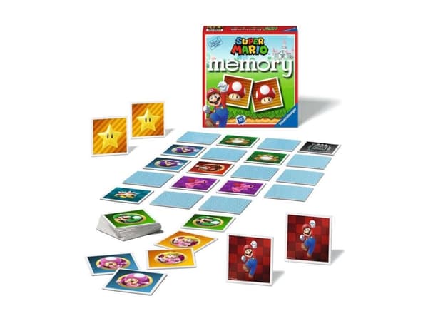 Ravensburger Grand memory - Super Mario - muistipeli - 72 palaa