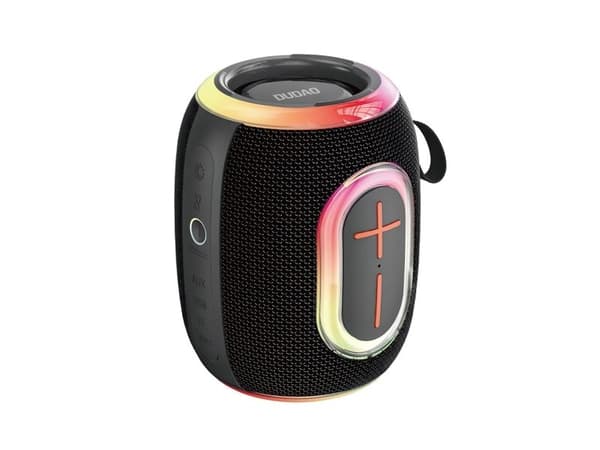 Dudao Y22 Wireless Speaker with RGB Backlight Bluetooth 5.3 - Black