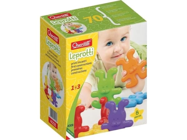 Quercetti 04008, Djur, 1 År, Multifärg, Plast