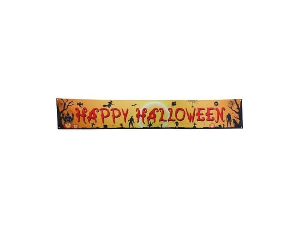 Happy halloween banner